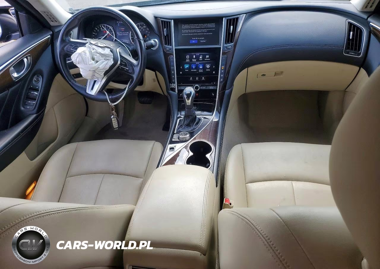 2019 Infiniti Q50 Luxe VIN:JN1EV7AP4KM514458 - 8