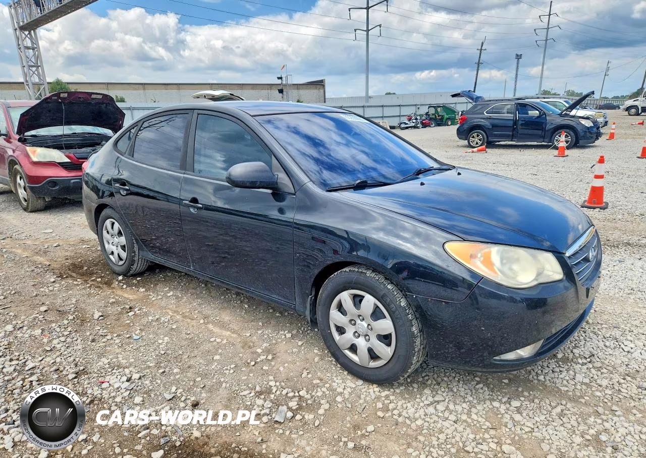 2009 Hyundai Elantra Gls VIN:KMHDU46D59U599745 - 4