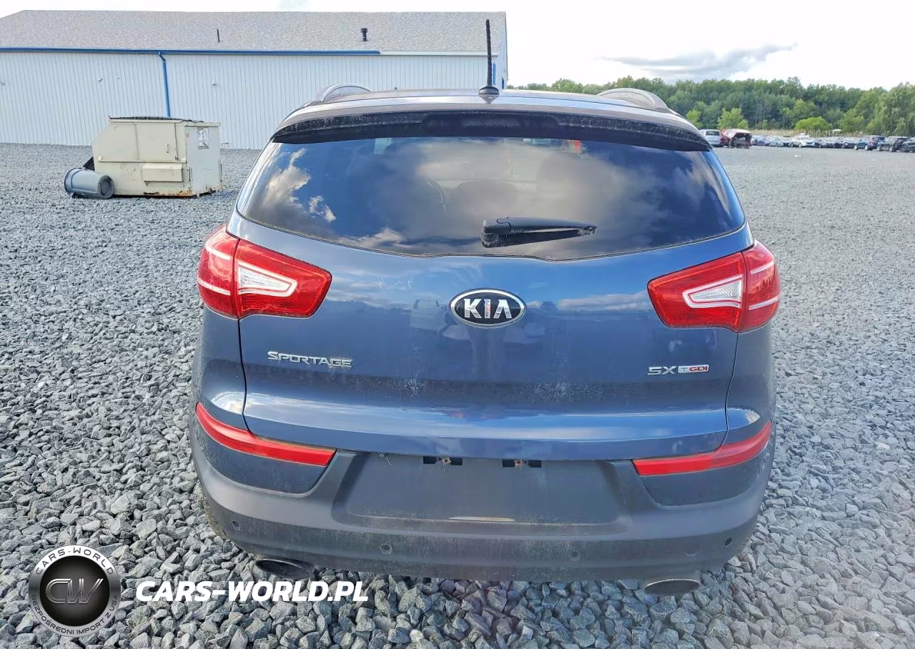 2013 Kia Sportage Sx VIN:KNDPC3A65D7413877 - 6