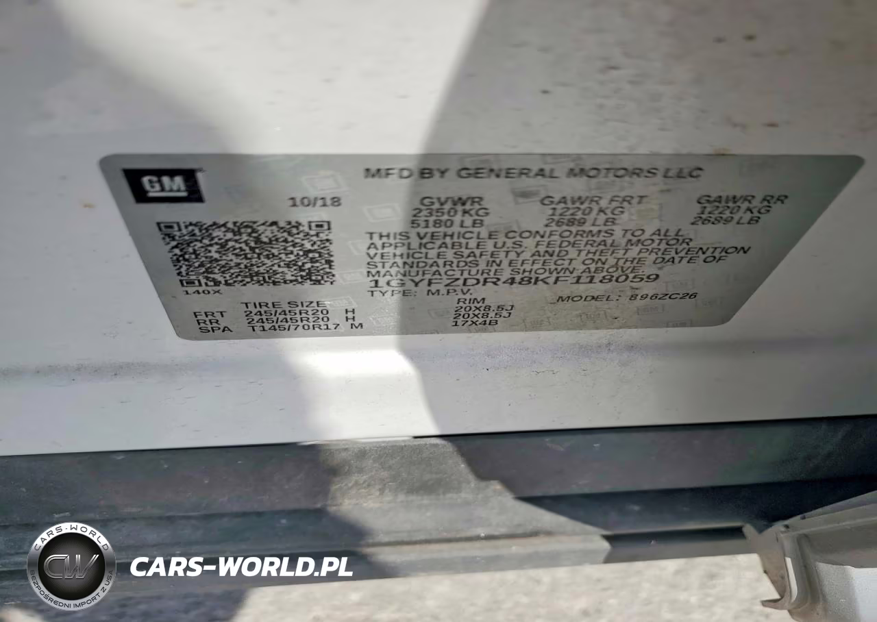 2019 Cadillac Xt4 Premium Luxury VIN:1GYFZDR48KF118059 - 13