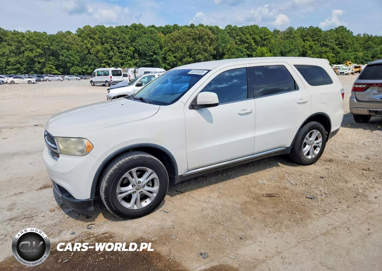 2012 Dodge Durango Sxt VIN:1C4RDHAG8CC257674 - 1