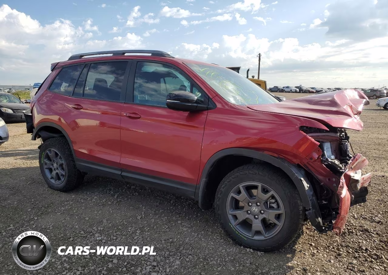 2024 Honda Passport Trail Sport VIN:5FNYF8H6XRB008386 - 4