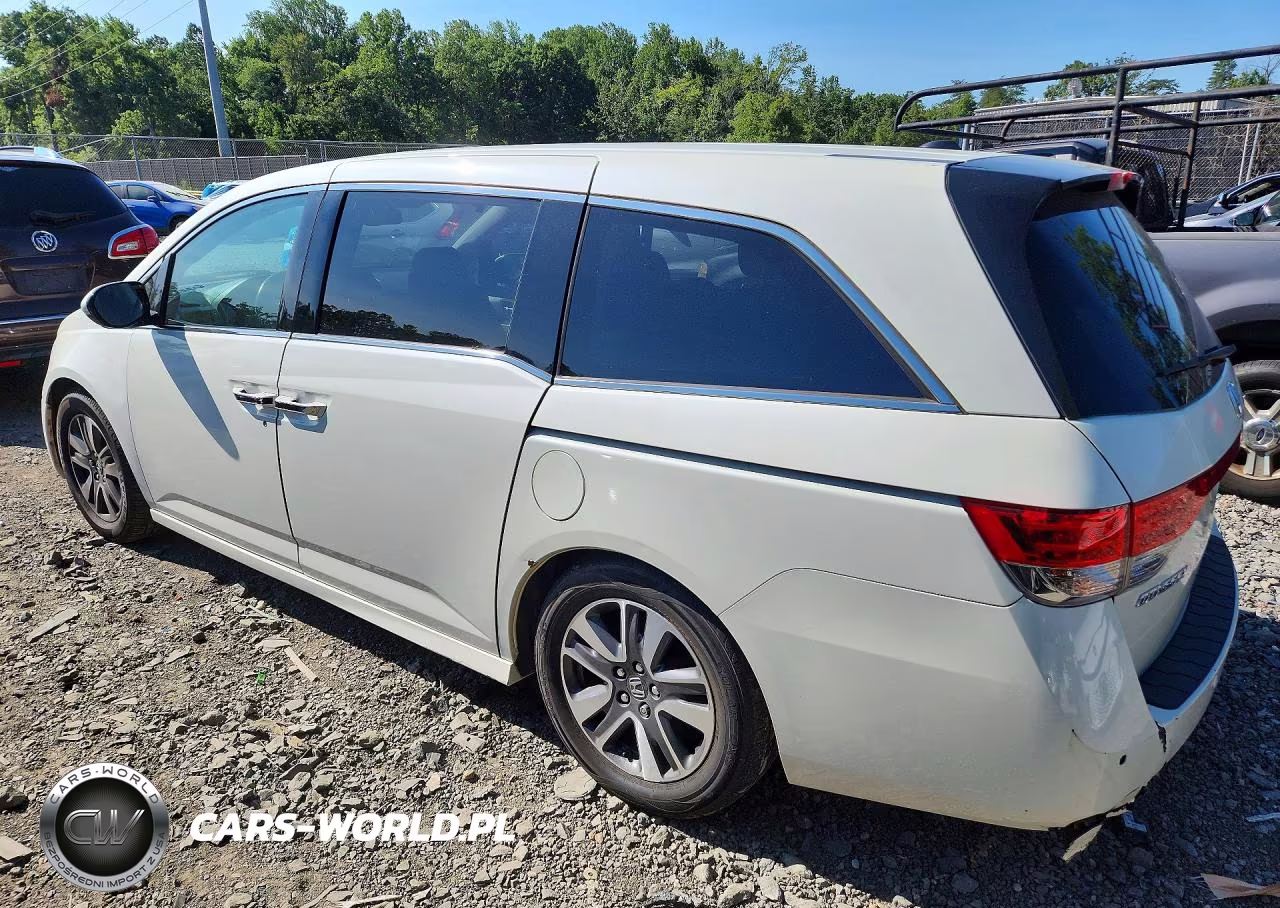 2015 Honda Odyssey Touring VIN:5FNRL5H91FB037244 - 2