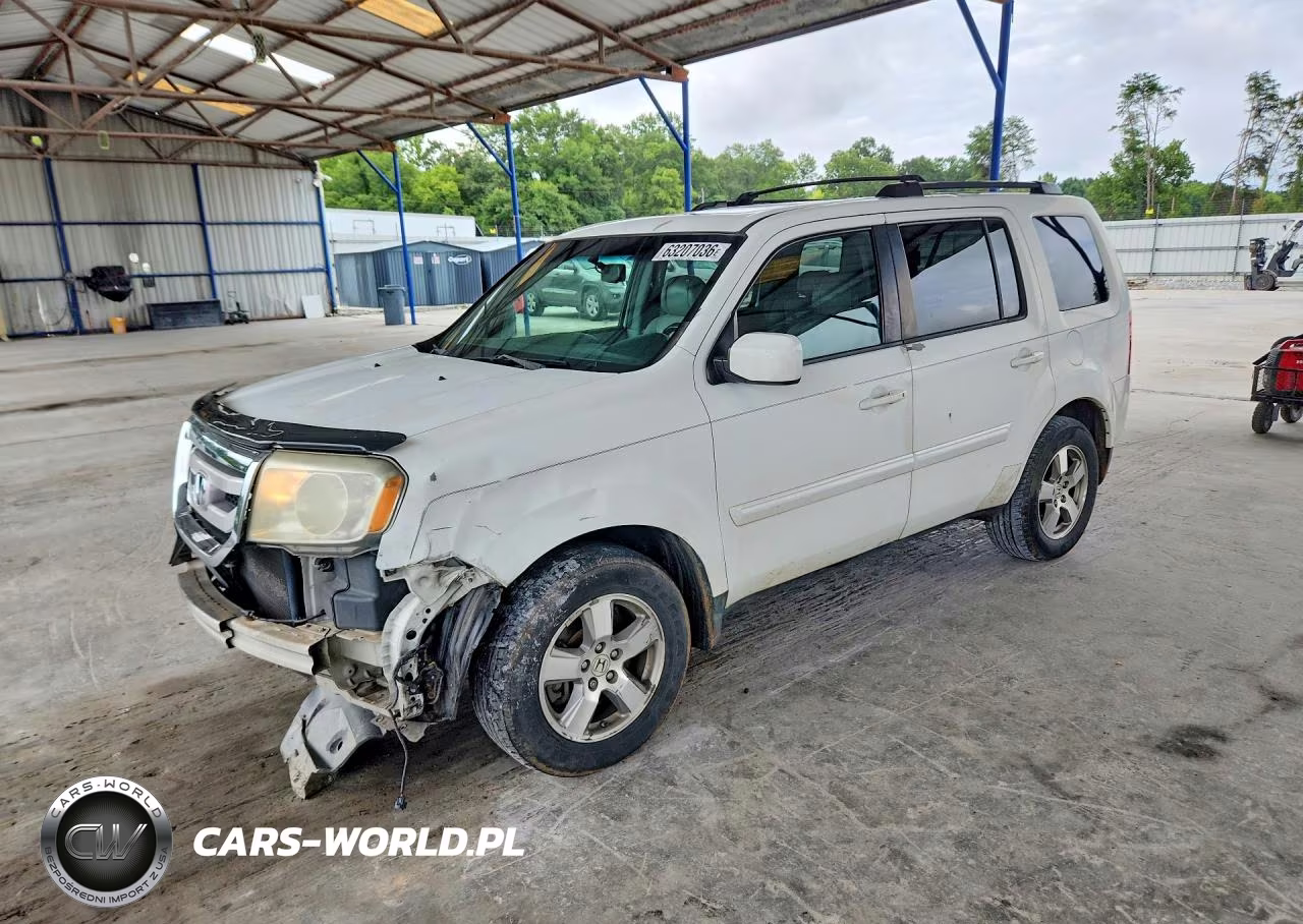 2011 Honda Pilot Exl VIN:5FNYF3H53BB002932 - 1