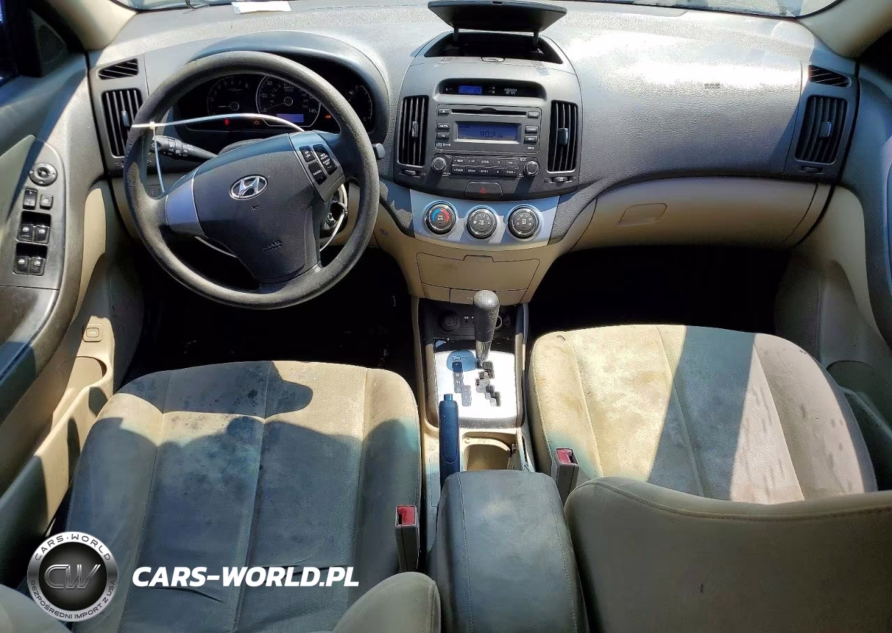 2010 Hyundai Elantra Gls VIN:KMHDU4AD2AU110004 - 8