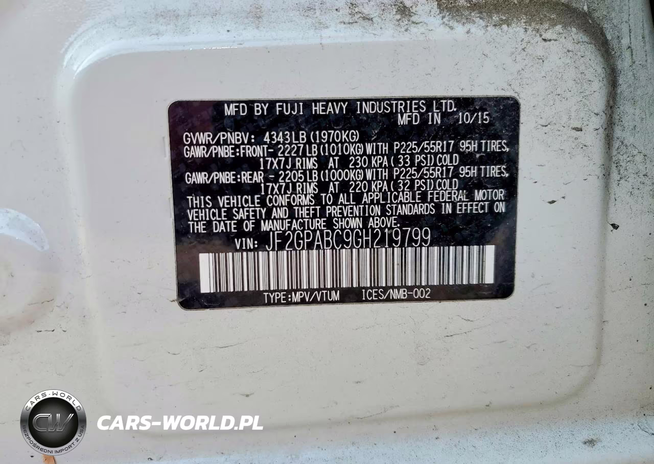 2016 Subaru Crosstrek Premium VIN:JF2GPABC9GH219799 - 12