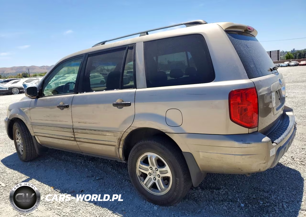 2003 Honda Pilot Exl VIN:2HKYF18513H569454 - 2