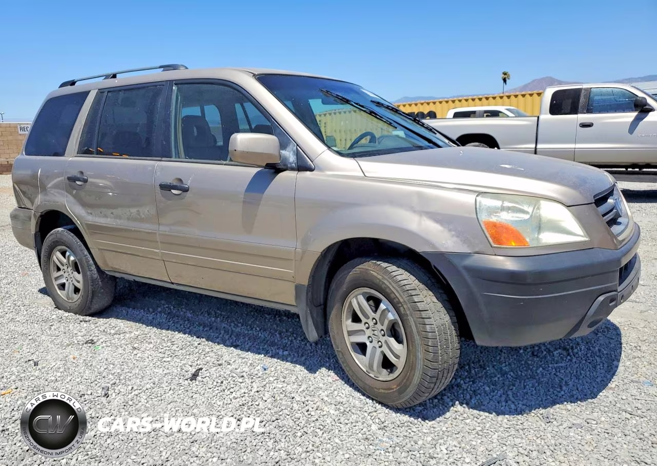 2003 Honda Pilot Exl VIN:2HKYF18513H569454 - 4