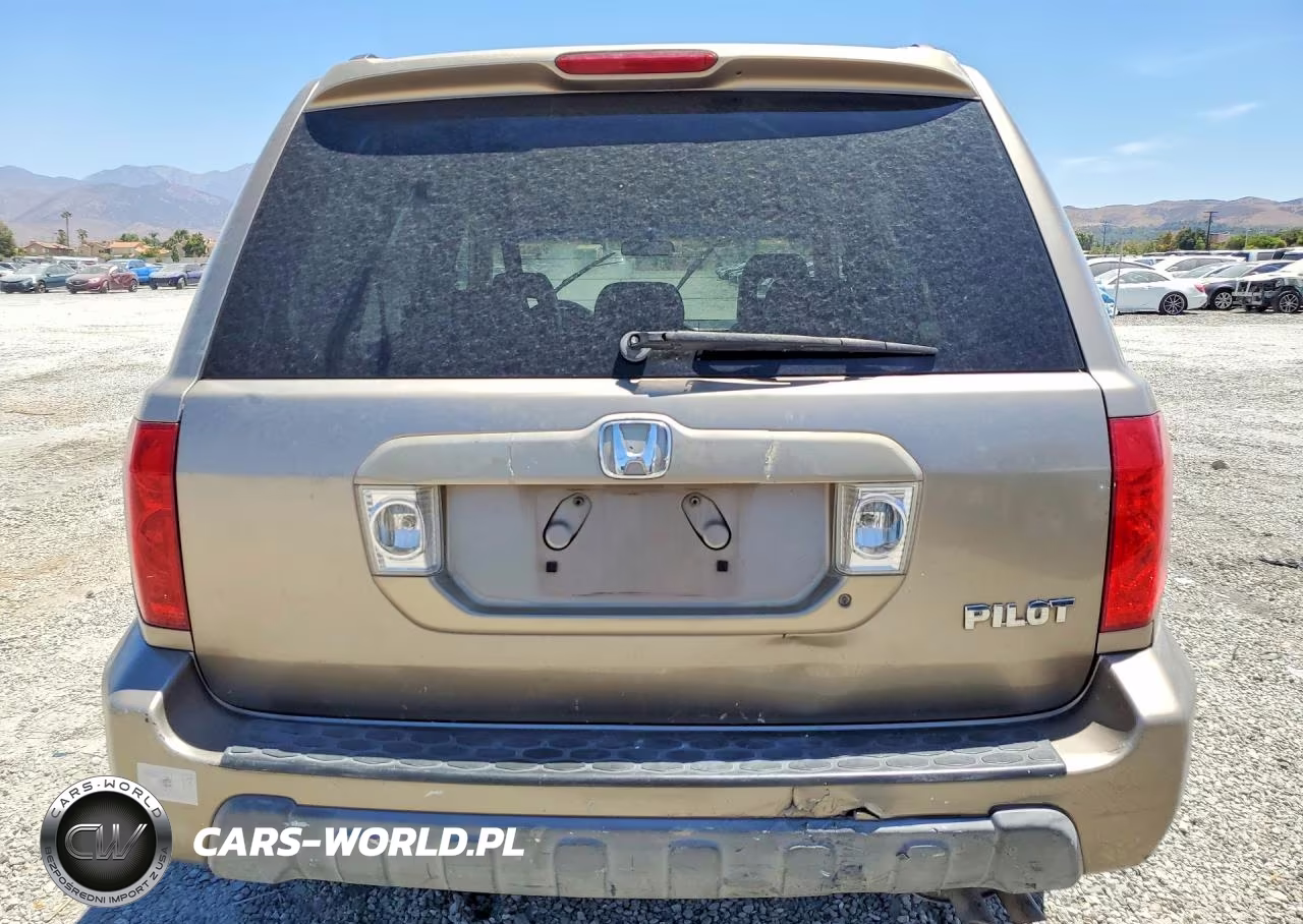2003 Honda Pilot Exl VIN:2HKYF18513H569454 - 6