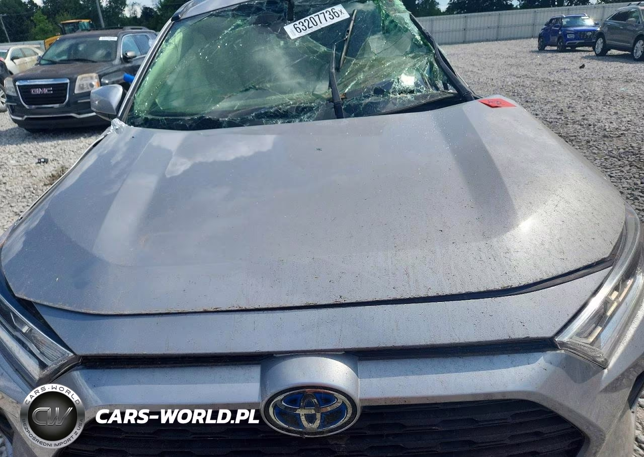 2020 Toyota Rav4 Hybrid Xle VIN:JTMRWRFV1LD071010 - 12
