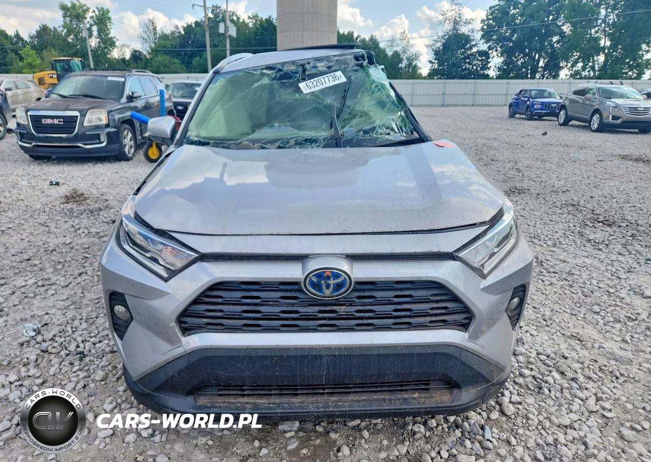 2020 Toyota Rav4 Hybrid Xle VIN:JTMRWRFV1LD071010 - 5
