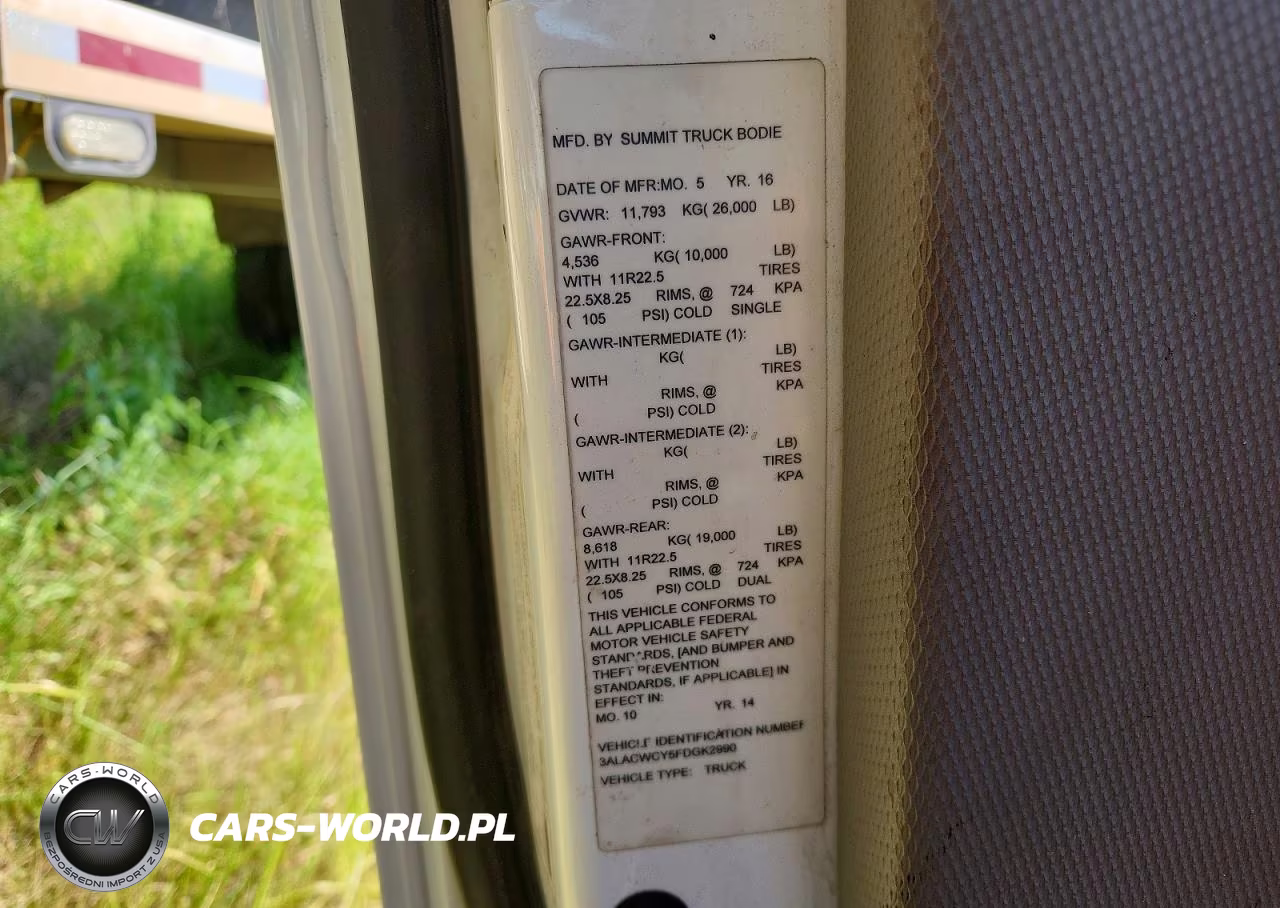 2015 Freightliner M2 106 Medium Duty VIN:3ALACWCY5FDGK2990 - 13