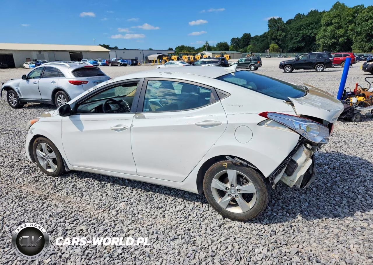 2013 Hyundai Elantra Gls VIN:5NPDH4AE5DH339325 - 2