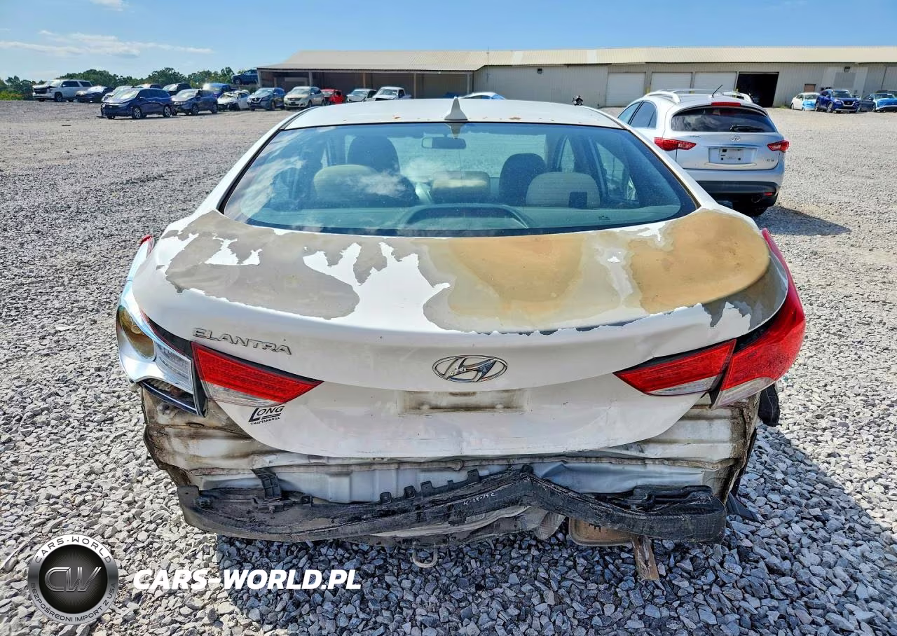 2013 Hyundai Elantra Gls VIN:5NPDH4AE5DH339325 - 6