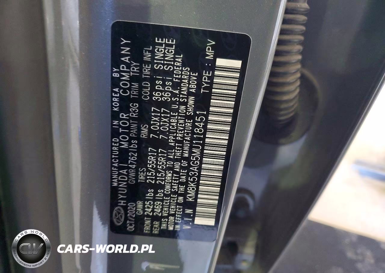 2021 Hyundai Kona Ultimate VIN:KM8K53AG5MU118451 - 13
