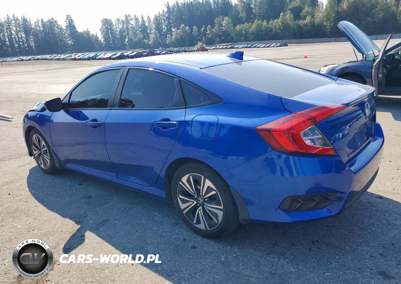 2017 Honda Civic Ex VIN:19XFC1F3XHE024544 - 2