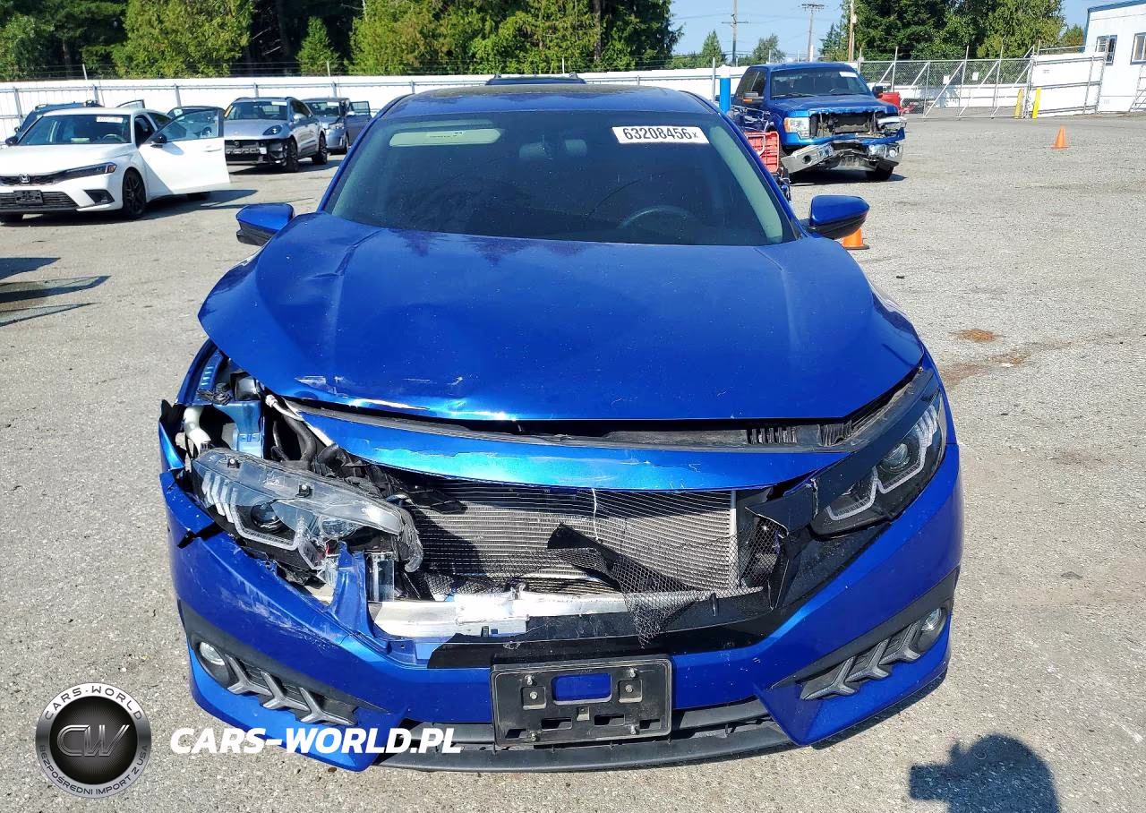 2017 Honda Civic Ex VIN:19XFC1F3XHE024544 - 5