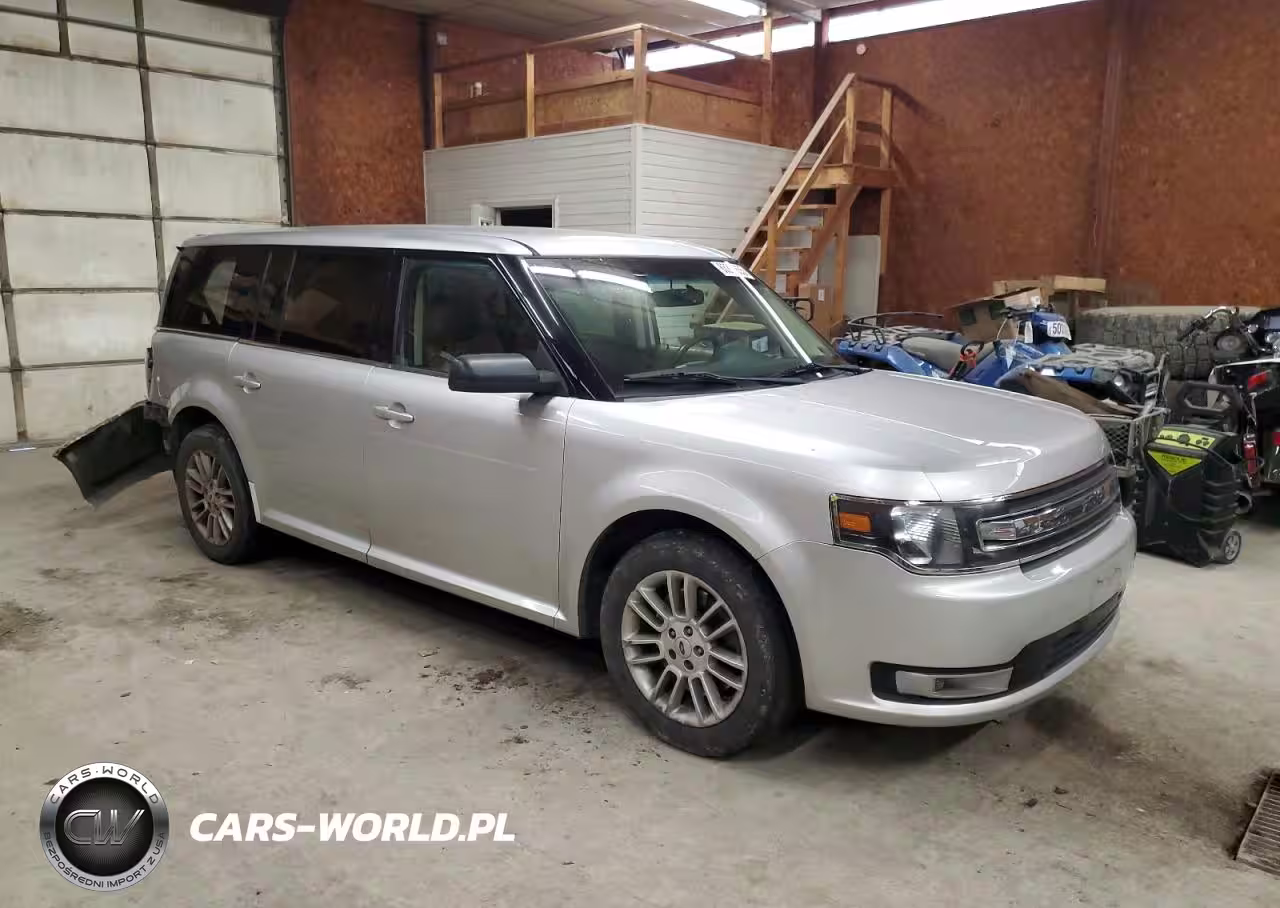 2014 Ford Flex Sel VIN:2FMHK6C84EBD20022 - 4