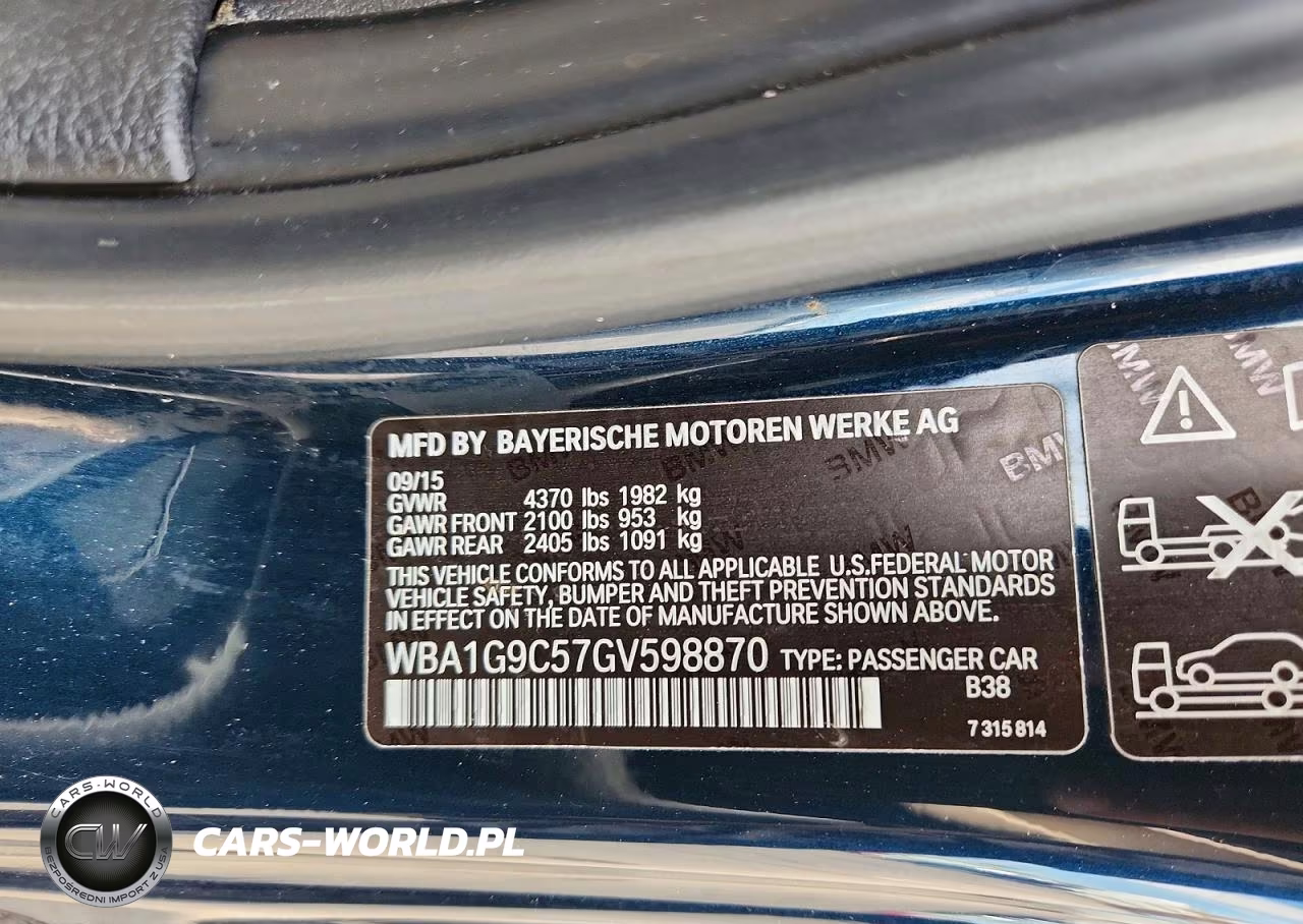 2016 BMW 228 Xi Sulev VIN:WBA1G9C57GV598870 - 13