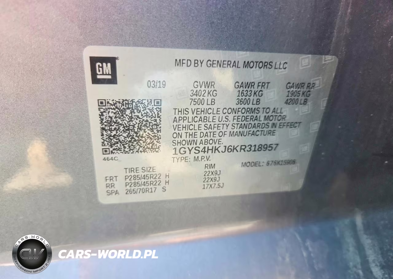 2019 Cadillac Escalade Esv Luxury VIN:1GYS4HKJ6KR318957 - 13