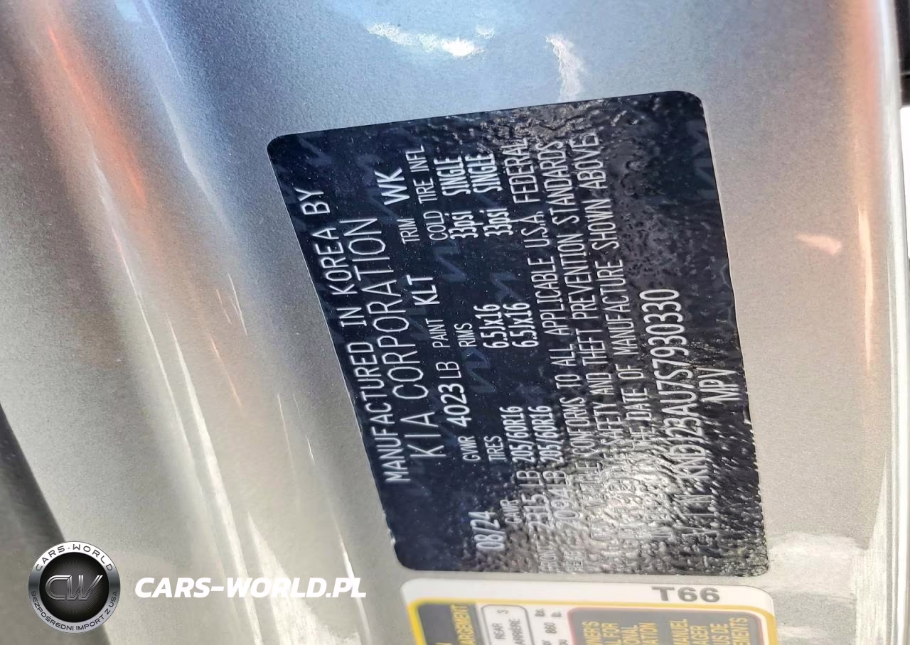 2025 Kia Soul Lx VIN:KNDJ23AU7S7930330 - 12