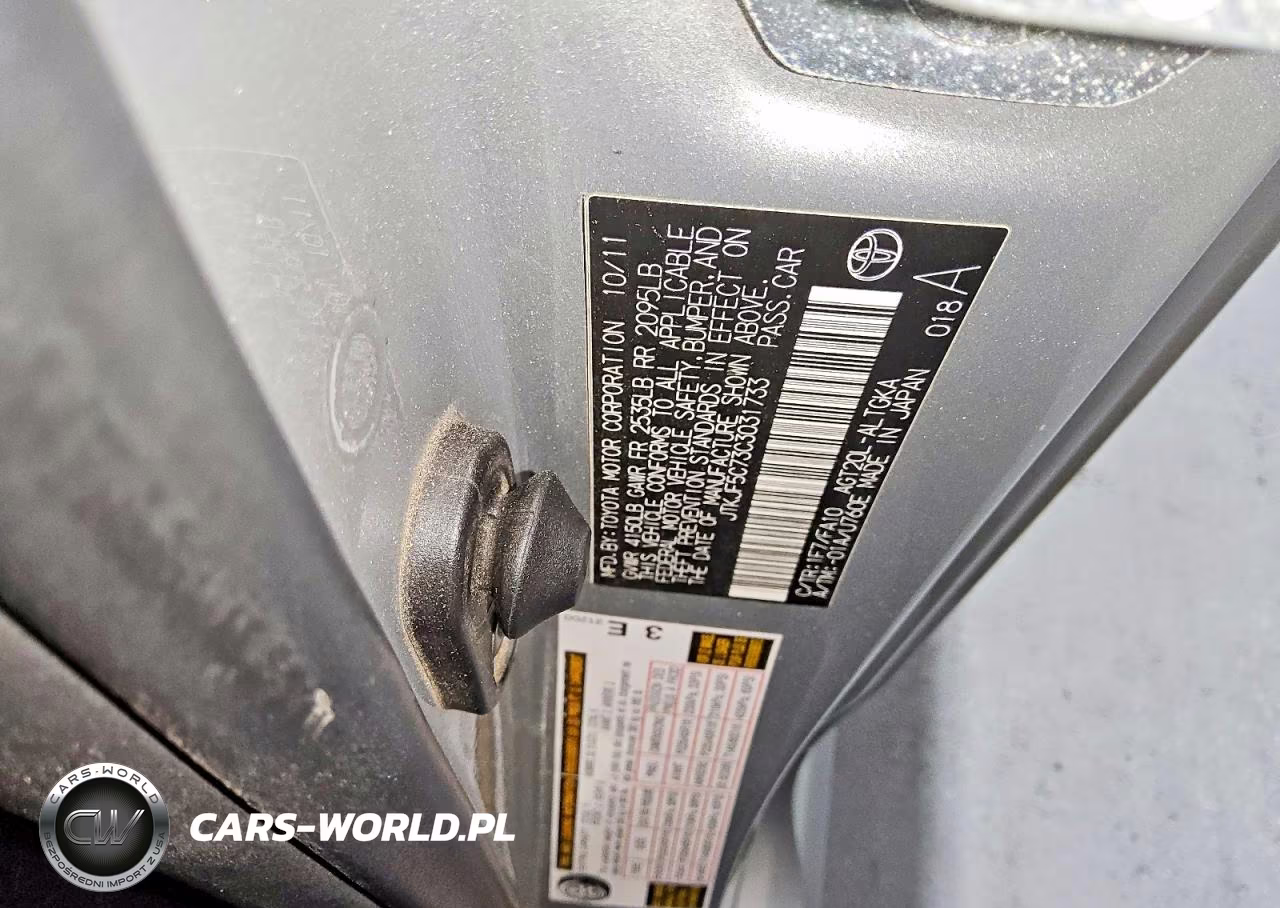 2012 Scion Tc Base VIN:JTKJF5C73C3031733 - 13
