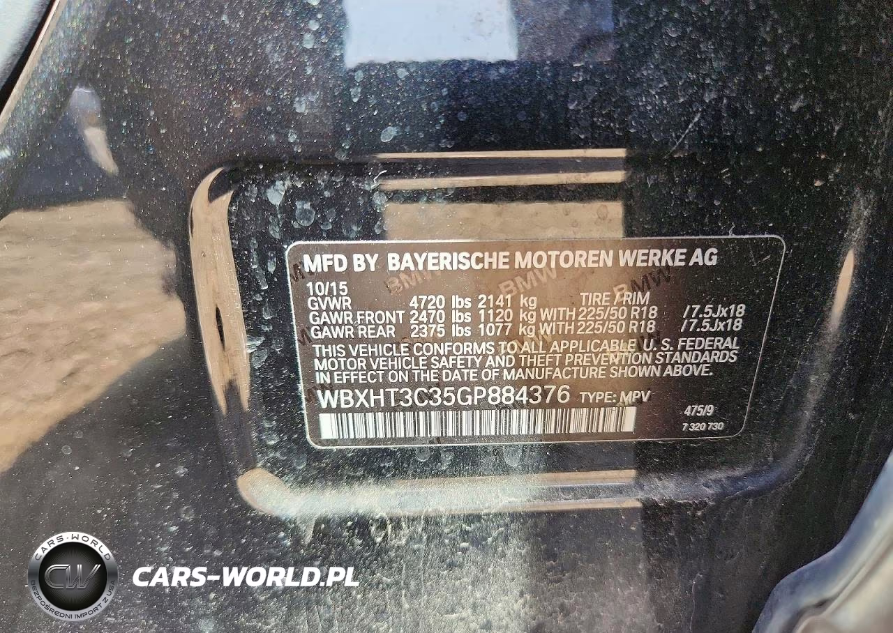 2016 BMW X1 xDrive28I VIN:WBXHT3C35GP884376 - 13
