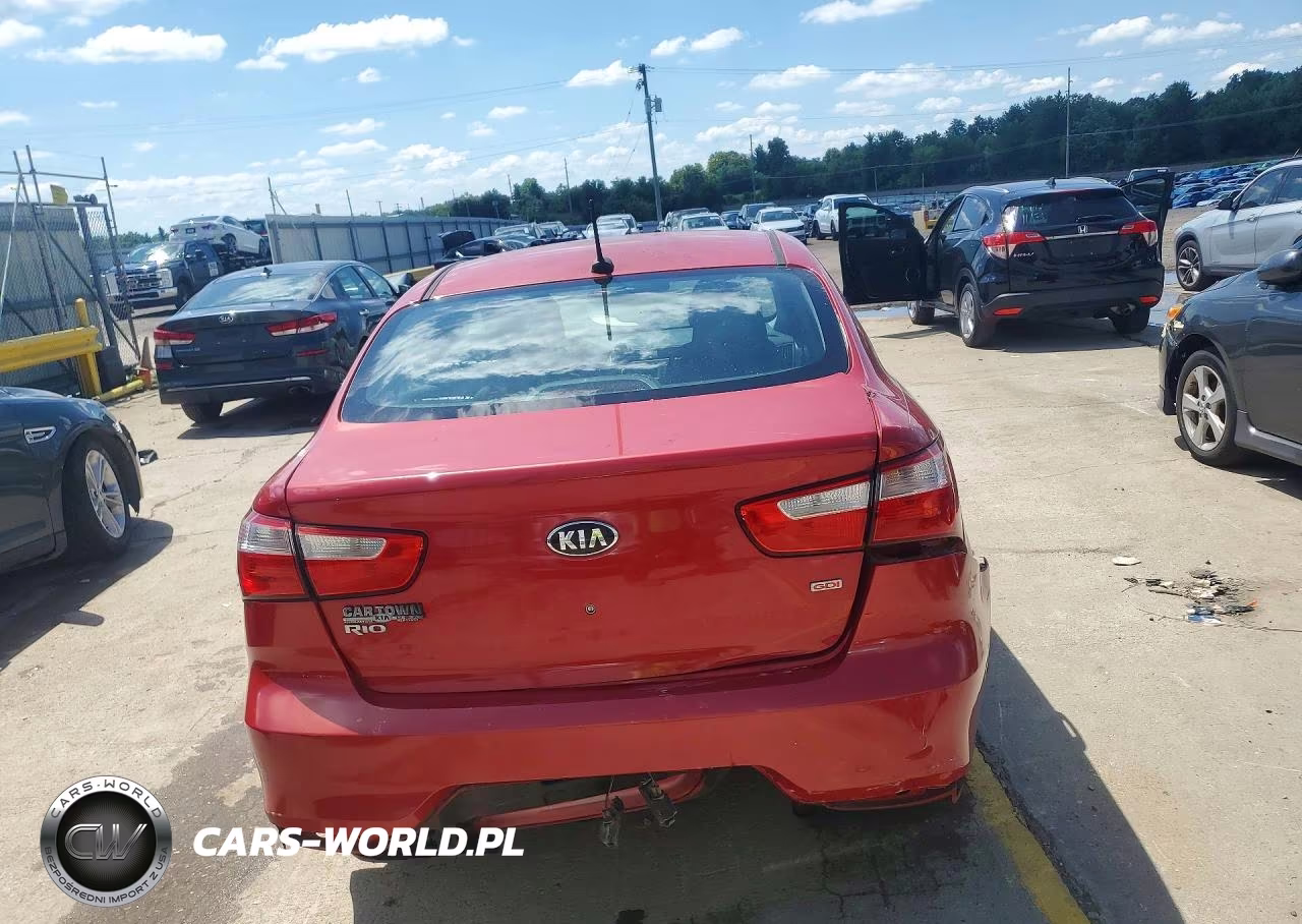 2017 Kia Rio Lx VIN:KNADM4A31H6039451 - 6
