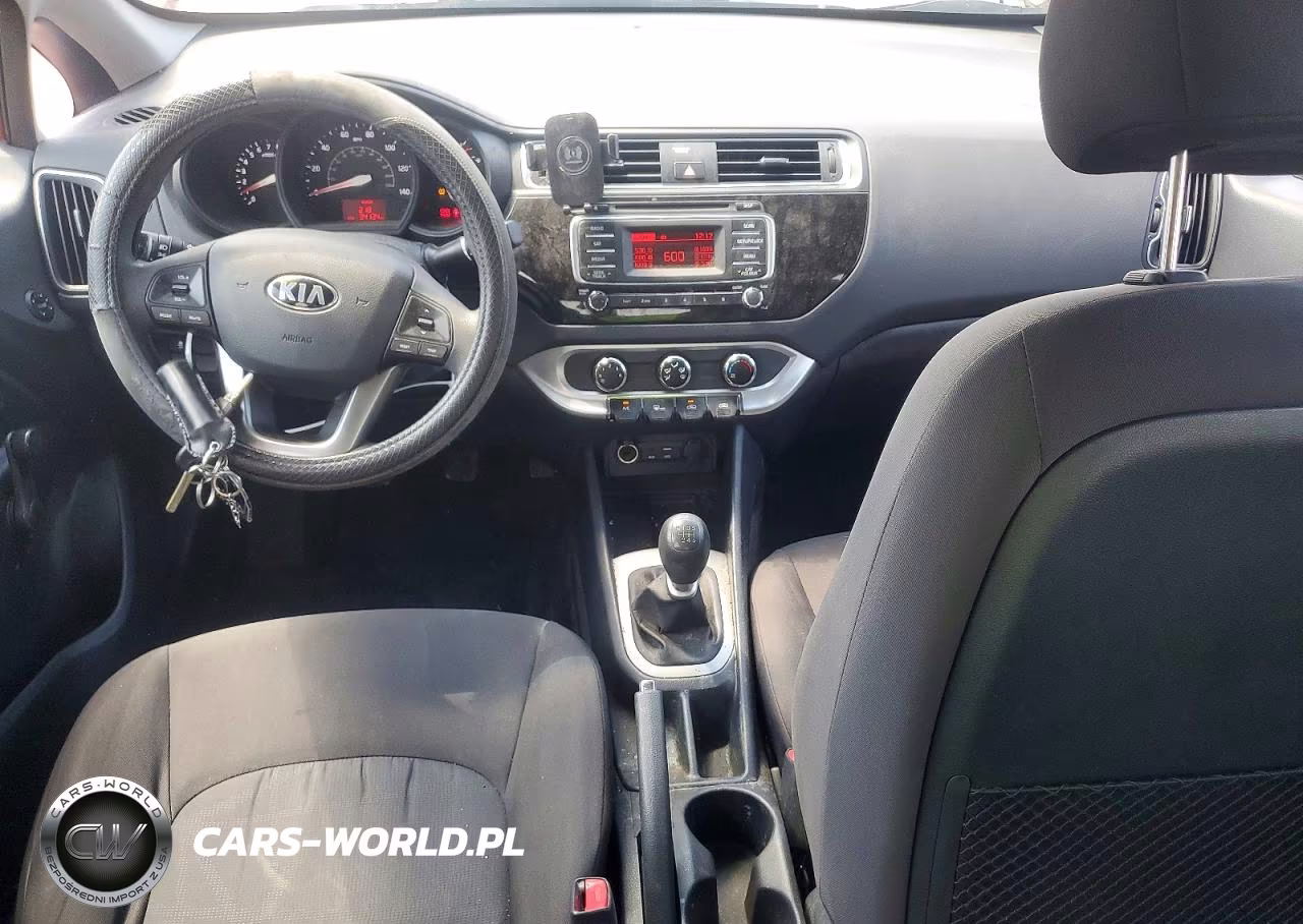 2017 Kia Rio Lx VIN:KNADM4A31H6039451 - 8