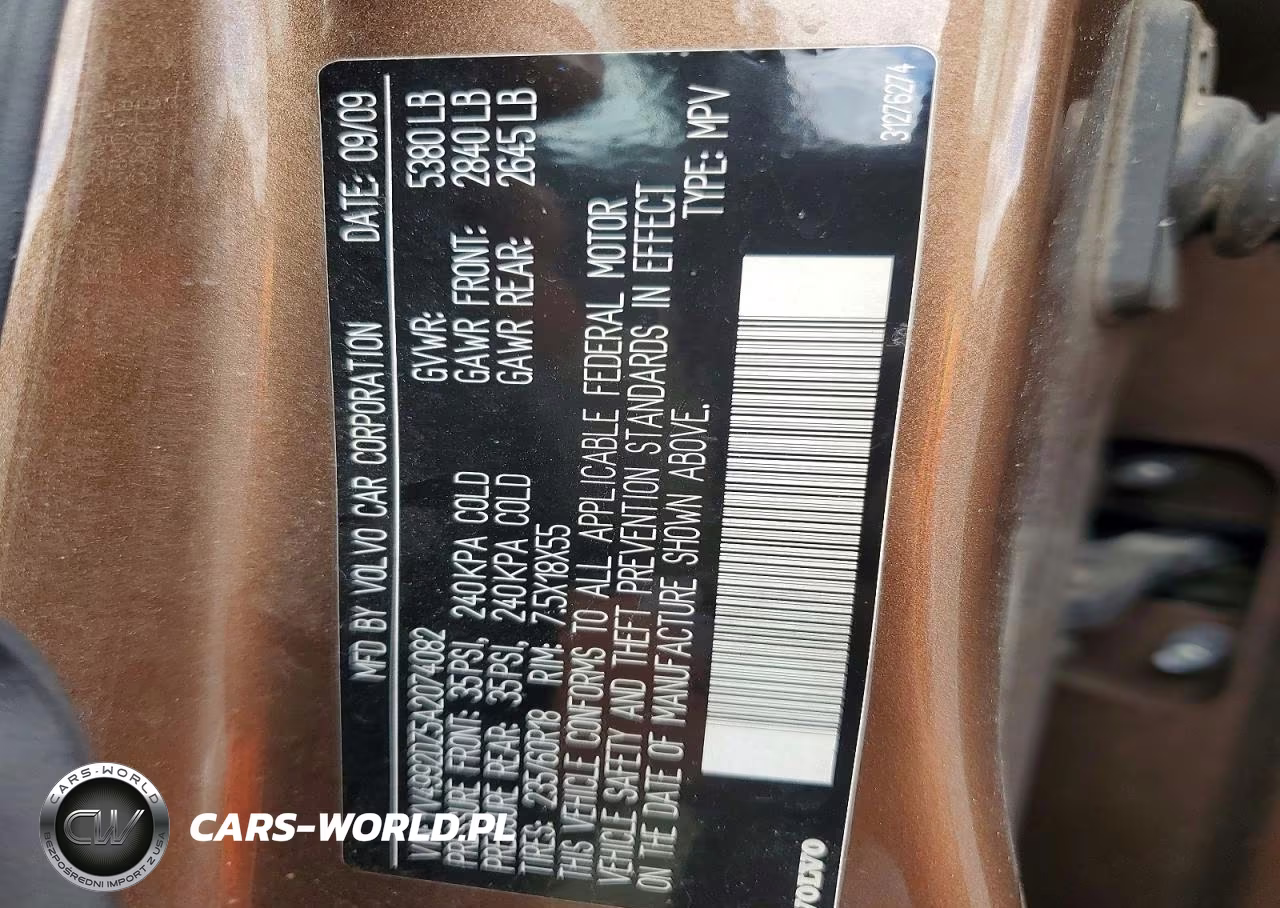 2010 Volvo Xc60 T6 VIN:YV4992DZ5A2074082 - 13