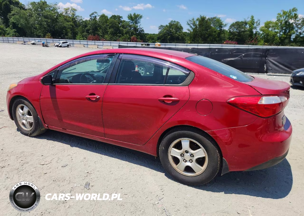 2016 Kia Forte Lx VIN:KNAFK4A66G5548836 - 2