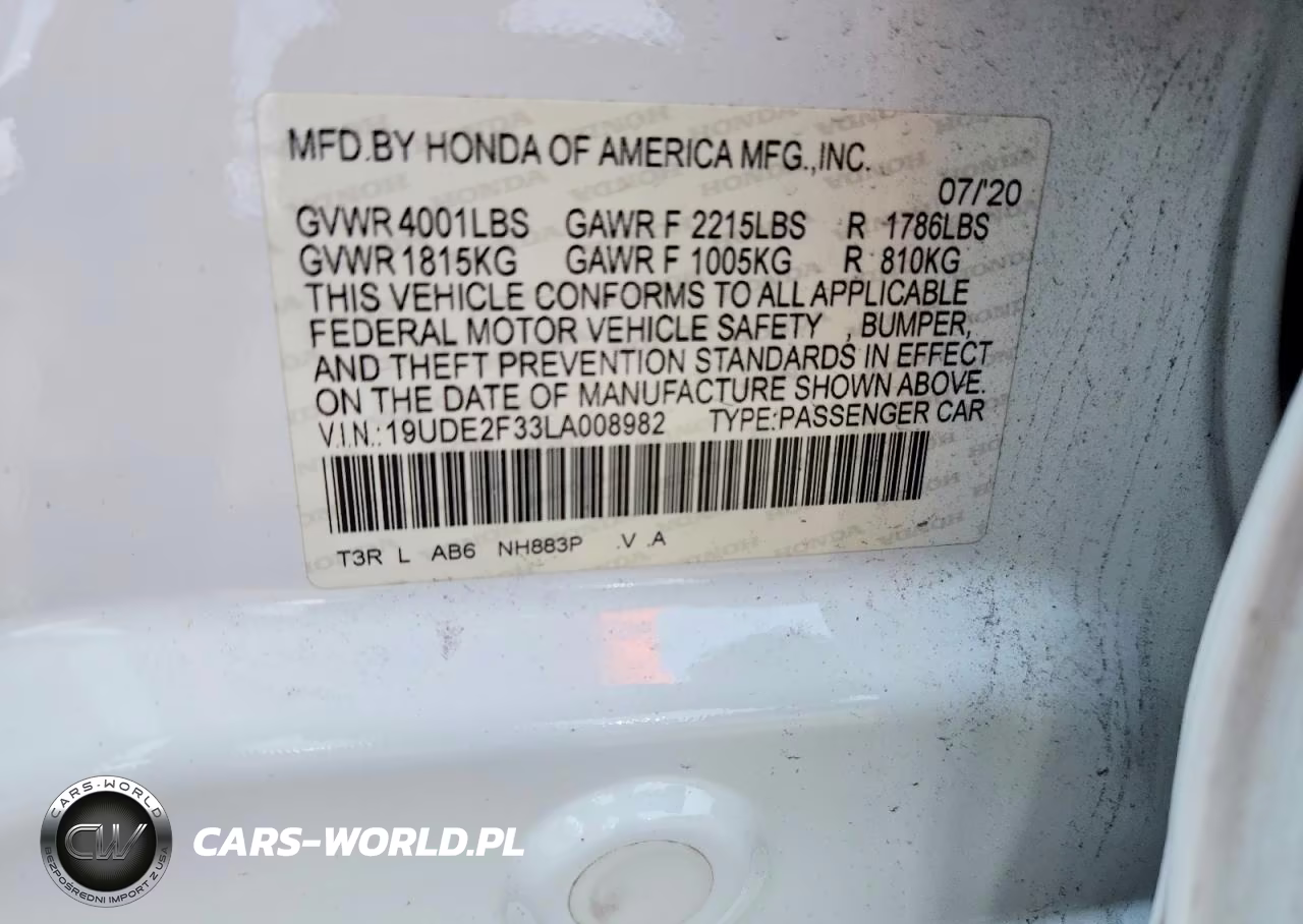 2020 Acura Ilx VIN:19UDE2F33LA008982 - 13