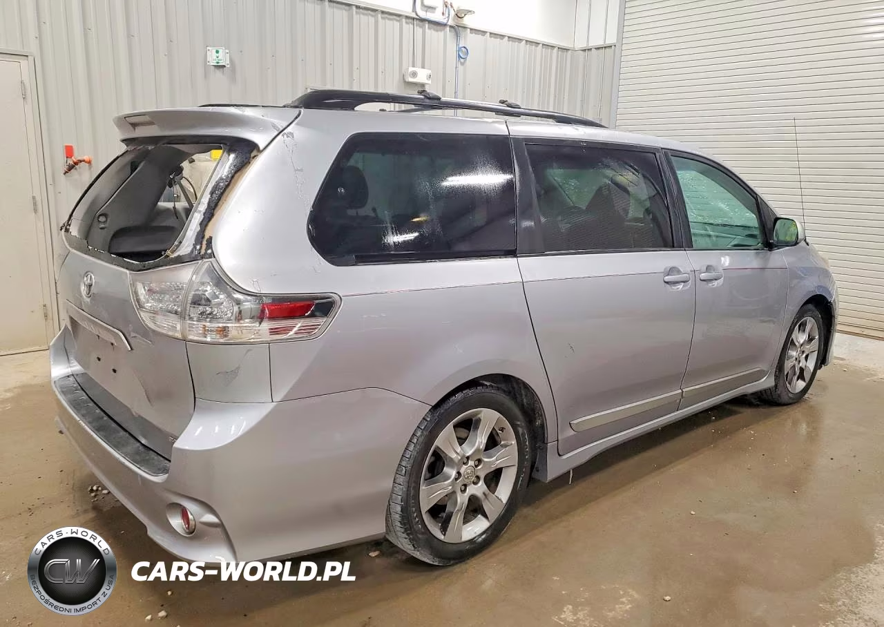 2012 Toyota Sienna Sport VIN:5TDXK3DCXCS255349 - 3