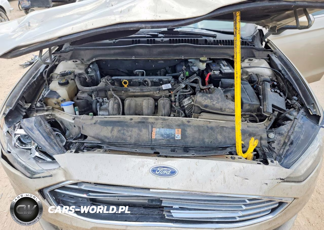 2017 Ford Fusion S VIN:3FA6P0G71HR342664 - 11