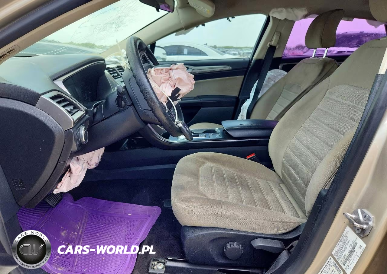 2017 Ford Fusion S VIN:3FA6P0G71HR342664 - 7