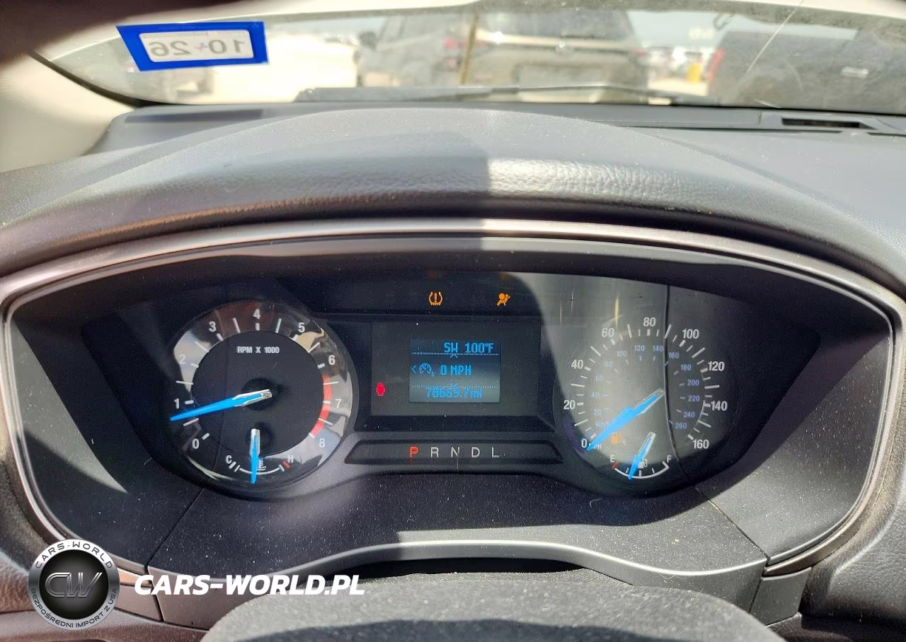 2017 Ford Fusion S VIN:3FA6P0G71HR342664 - 9