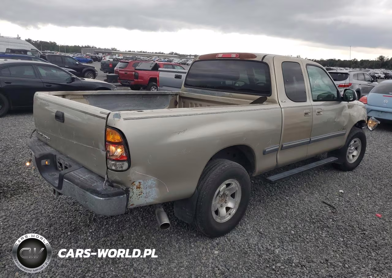 2002 Toyota Tundra Sr5 V8 VIN:5TBRT34162S251438 - 3