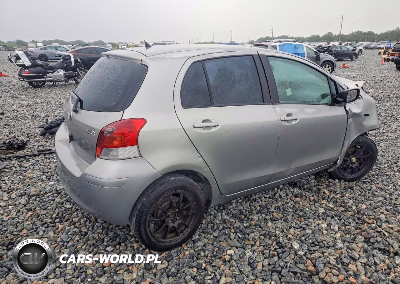 2010 Toyota Yaris Base VIN:JTDKT4K35A5321776 - 3