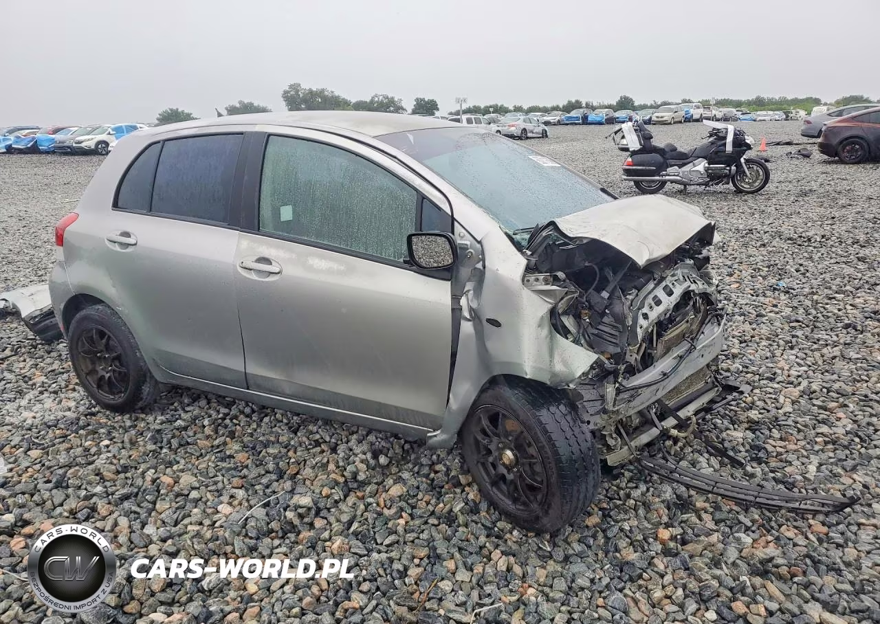 2010 Toyota Yaris Base VIN:JTDKT4K35A5321776 - 4