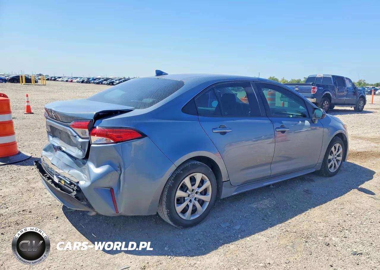 2020 Toyota Corolla Le VIN:5YFEPRAE5LP084228 - 3