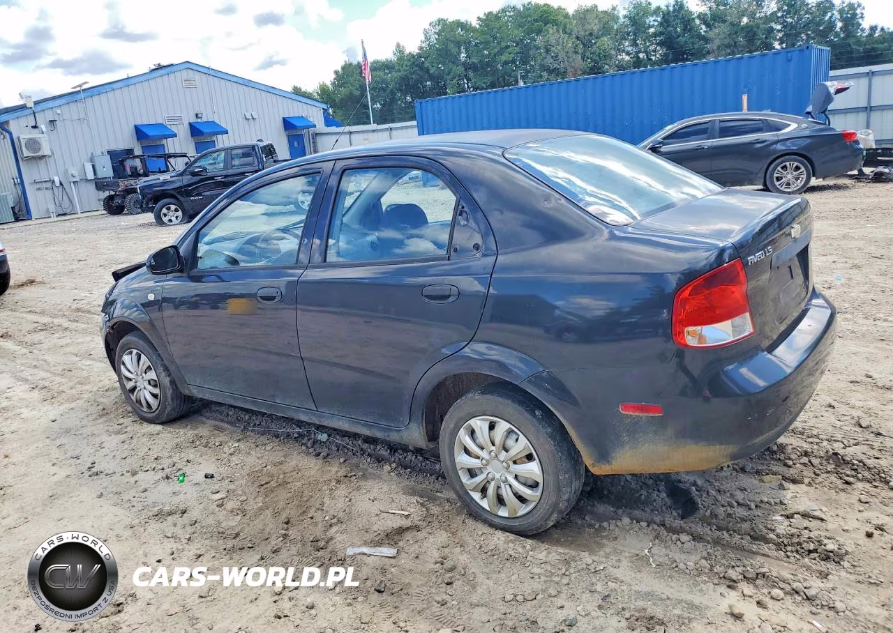 2006 Chevrolet Aveo Base VIN:KL1TD56636B596705 - 2