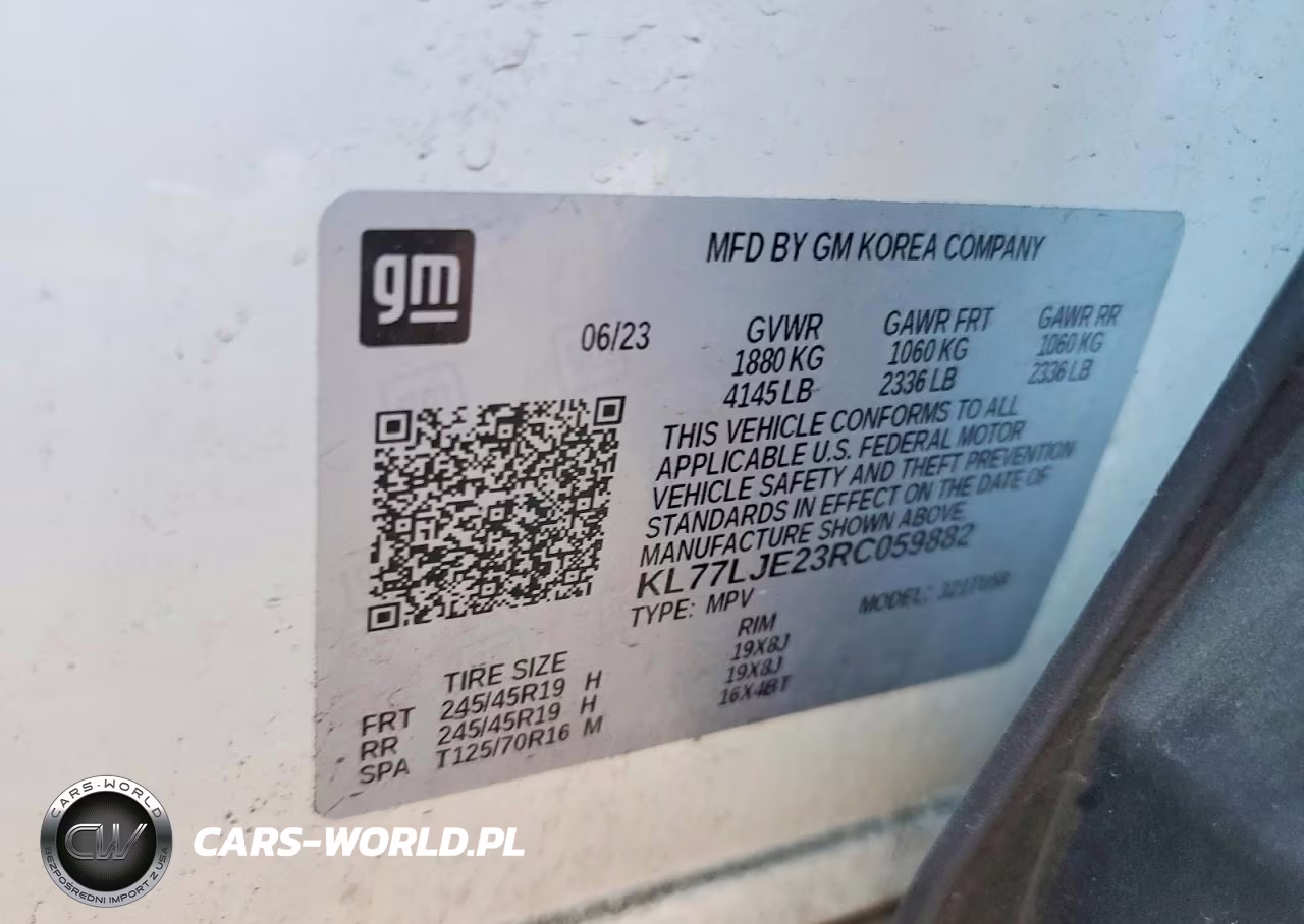 2024 Chevrolet Trax 2Rs VIN:KL77LJE23RC059882 - 13