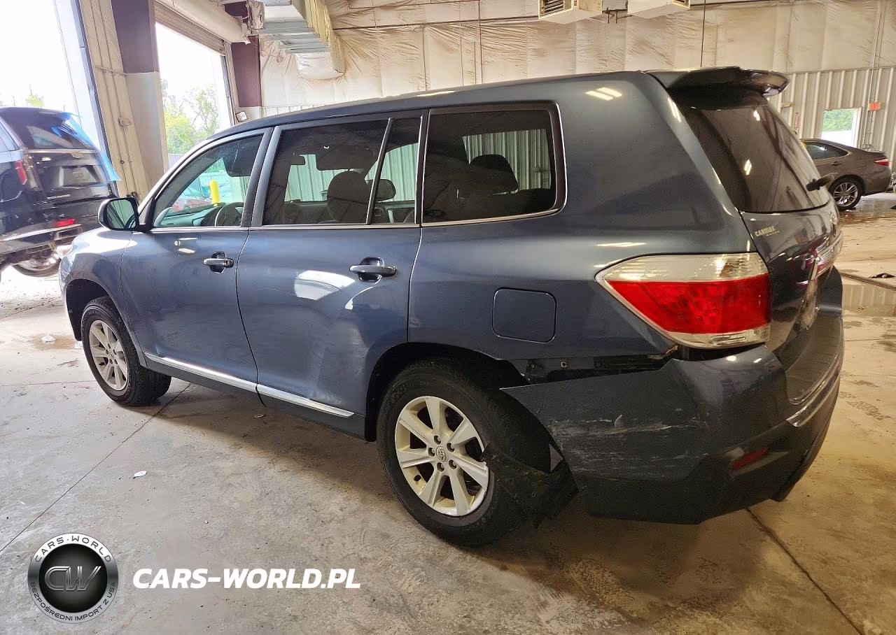 2013 Toyota Highlander Base VIN:5TDZA3EH6DS044124 - 2