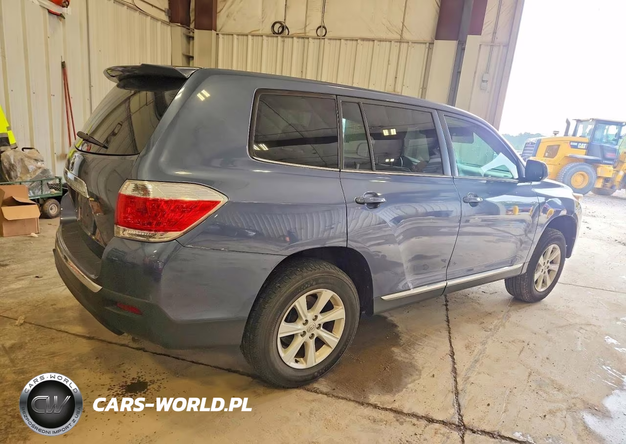 2013 Toyota Highlander Base VIN:5TDZA3EH6DS044124 - 3