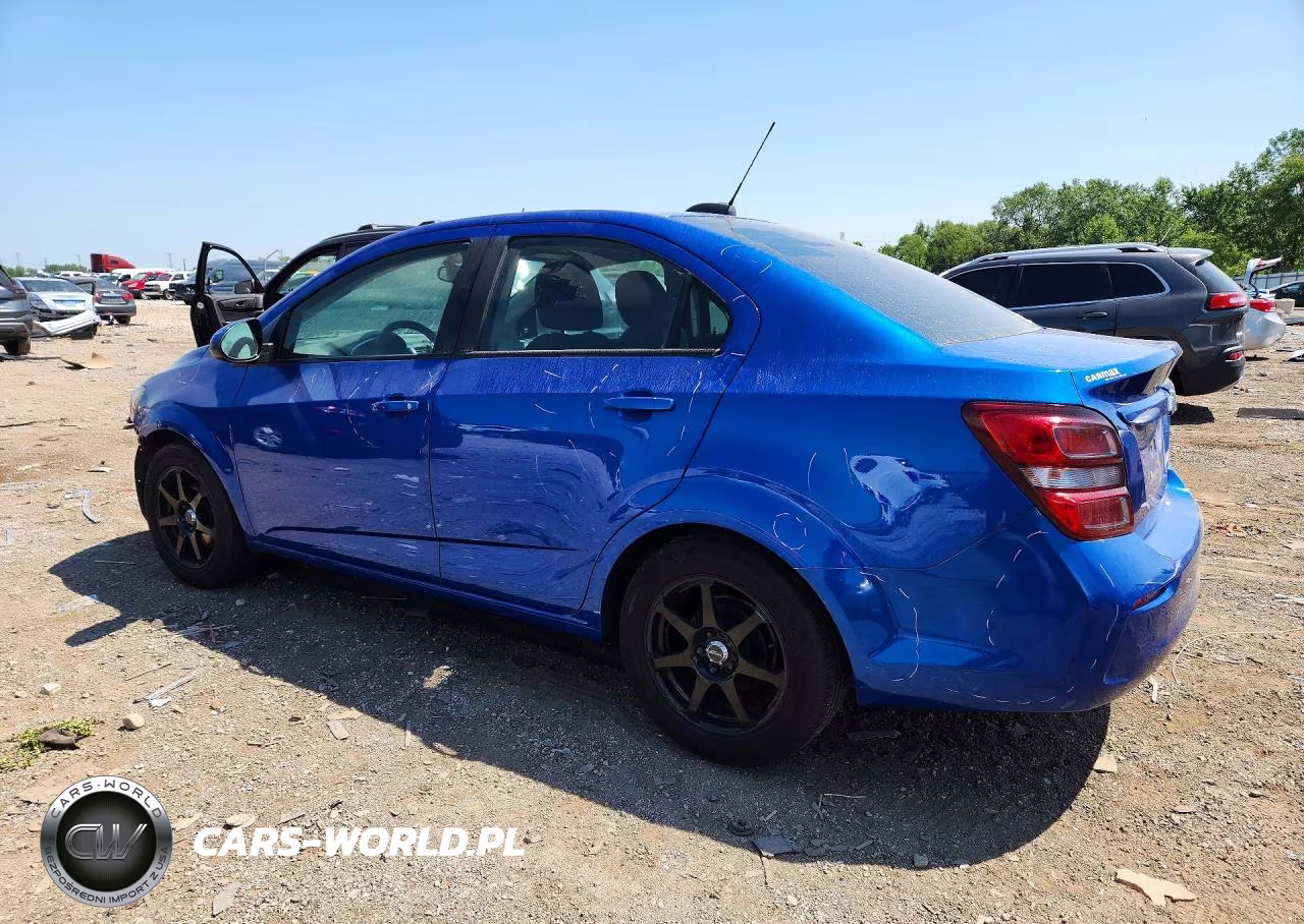 2018 Chevrolet Sonic Lt VIN:1G1JD5SH8J4118650 - 2