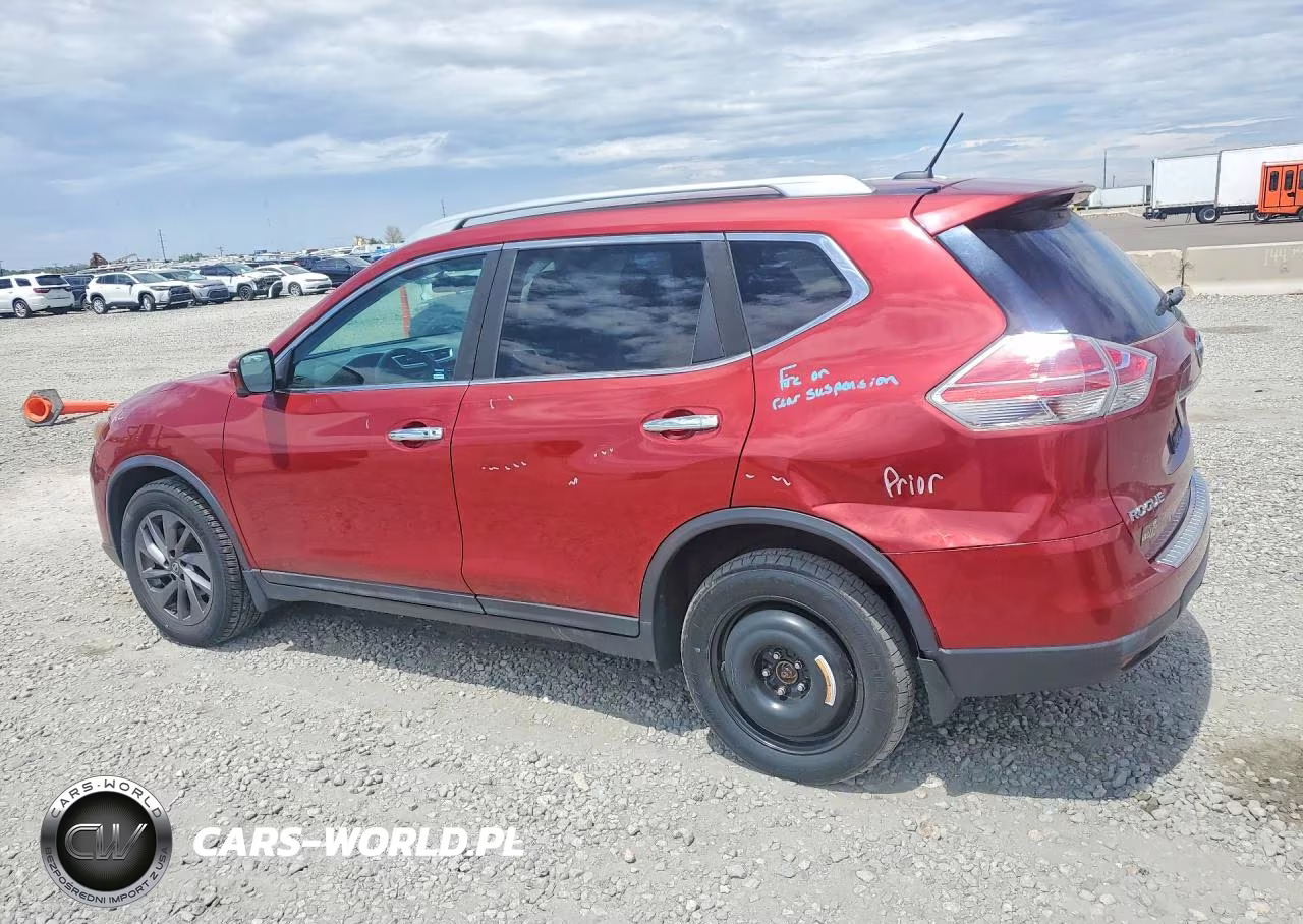 2016 Nissan Rogue Sl VIN:5N1AT2MV1GC917448 - 2