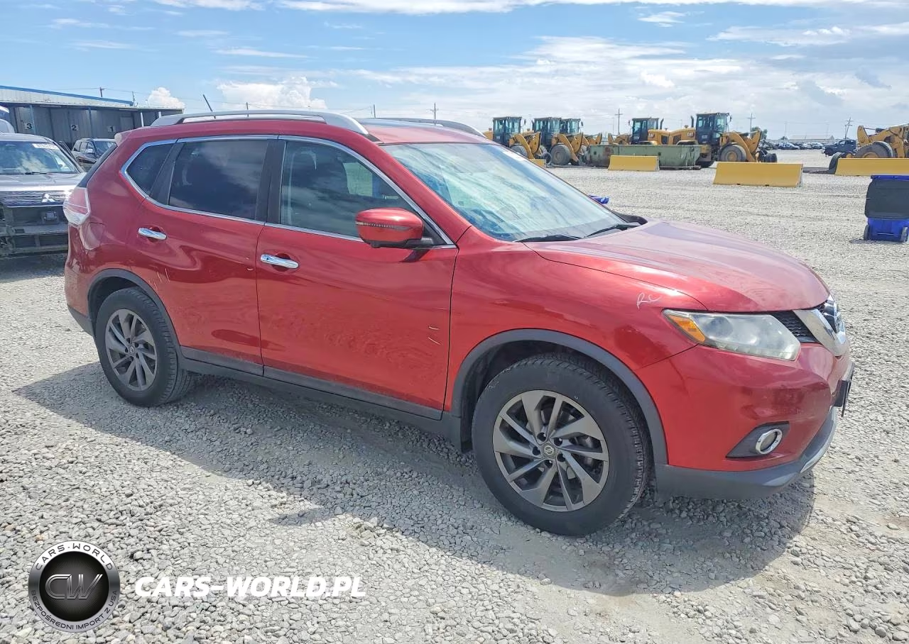2016 Nissan Rogue Sl VIN:5N1AT2MV1GC917448 - 4