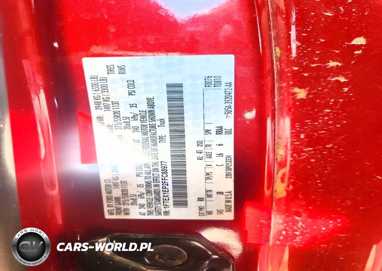 FORD F-150 VIN:1FTEX1EP2FFC88977 - 12