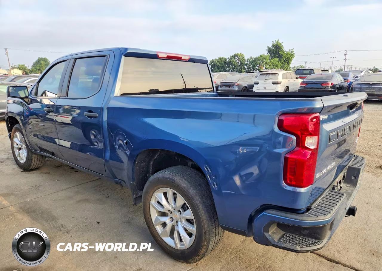 2024 Chevrolet Silverado 1500 2Wd Short Bed Custom VIN:1GCPABEKXRZ228128 - 2