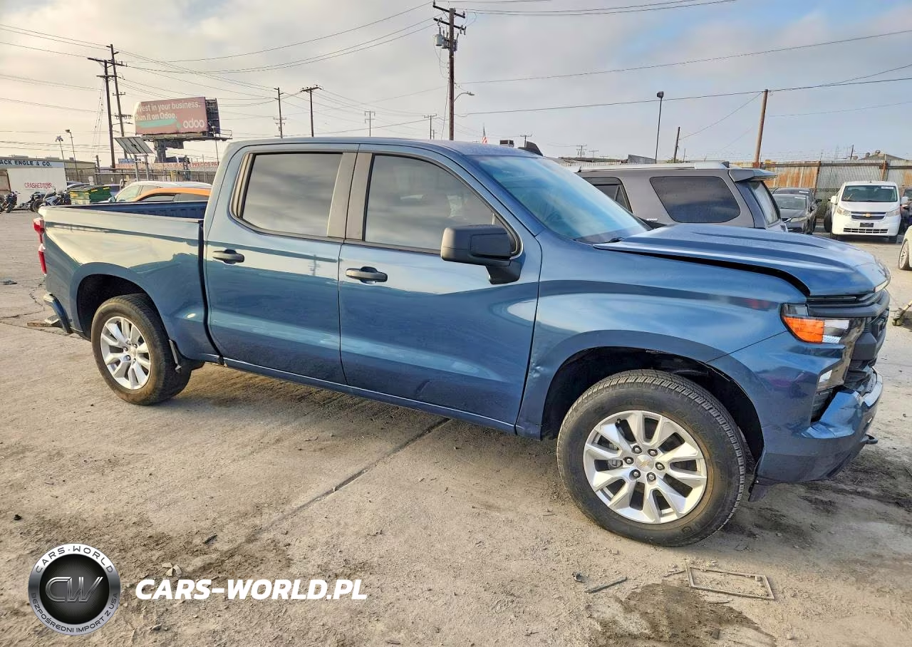 2024 Chevrolet Silverado 1500 2Wd Short Bed Custom VIN:1GCPABEKXRZ228128 - 4